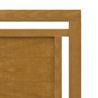 Cabeceira Paris Para Cama Box Mel Madeira Maciça De Pinus - C