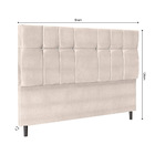 Cabeceira Paris Para Cama Box Solteiro 94 Cm Suede - Ssx Mult