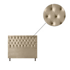 Cabeceira Parker Queen Material Sintético Areia 160cm Bnn Dec