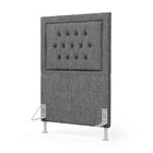 Cabeceira Pegasus 90 Premium / N-041 Linho Cinza Escuro