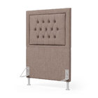 Cabeceira Pegasus 90 Premium / N-042 Linho Marrom