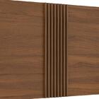 Cabeceira Petra Ripada Extensível Queen Ou King Flex - Demart