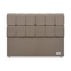Cabeceira Piave Linho Bege Queen (12x160x125) - Revestida Em