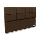 Cabeceira Piave Veluto Marrom King (12x188x125) - Revestida E