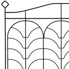 Cabeceira Pisa Solteiro Preta