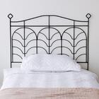 Cabeceira Pisa Solteiro Preta