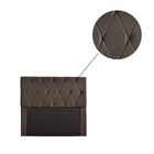 Cabeceira Pochita King Veludo Cacau 195cm Bnn Decor