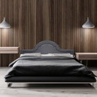 Cabeceira Provence Diamond Corino Cinza Queen 160 X 60