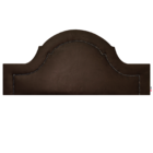 Cabeceira Provence Diamond Suede Liso Marrom King 195 X 60