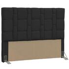 Cabeceira Quarto Casal 145cm Carlotta Corano Preto - D'monega