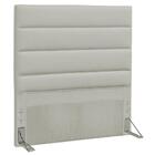 Cabeceira Quarto Solteiro Greta 90cm Corano Bege - D'monegatto