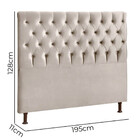 Cabeceira Queen 1,60 Star Confort Slim Ouro