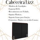 Cabeceira Queen 158 Cm Lizz Veludo Soon