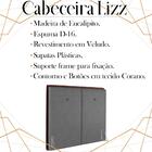 Cabeceira Queen 158 Cm Lizz Veludo Soon