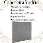 Cabeceira Queen 158 Cm Madrid Veludo Soon