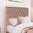 Cabeceira Queen 158 Cm Vegas Veludo Soon