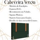 Cabeceira Queen 158 Cm Veron Veludo Soon
