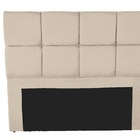 Cabeceira Queen 158cm Para Cama Box Poliana Suede  Bege - Cli