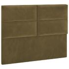 Cabeceira Queen 160 Cm Barcel Veludo Sl 946 Peer