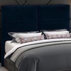 Cabeceira Queen 160 Cm Barcel Veludo Sl 946 Peer