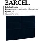 Cabeceira Queen 160 Cm Barcel Veludo Sl 946 Peer