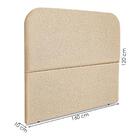 Cabeceira Queen 160 Cm Com Frame Alana Linho Artte