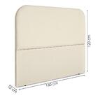 Cabeceira Queen 160 Cm Com Frame Alana Suede Artte