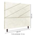 Cabeceira Queen 160 Cm Com Frame Cristal Boucle Artte