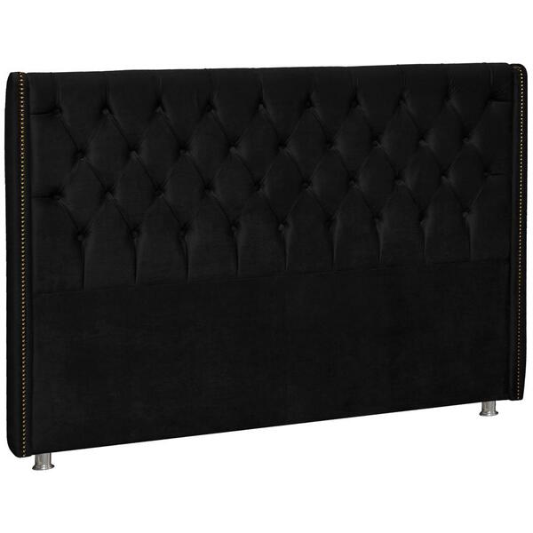 Cabeceira Queen 160 Cm Firezz Veludo Peer