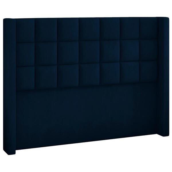 Cabeceira Queen 160 Cm Genov Veludo Peer