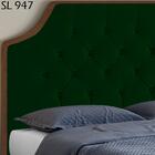 Cabeceira Queen 160 Cm Horion Veludo Peer