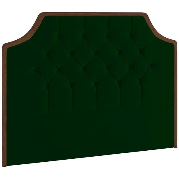 Cabeceira Queen 160 Cm Horion Veludo Peer