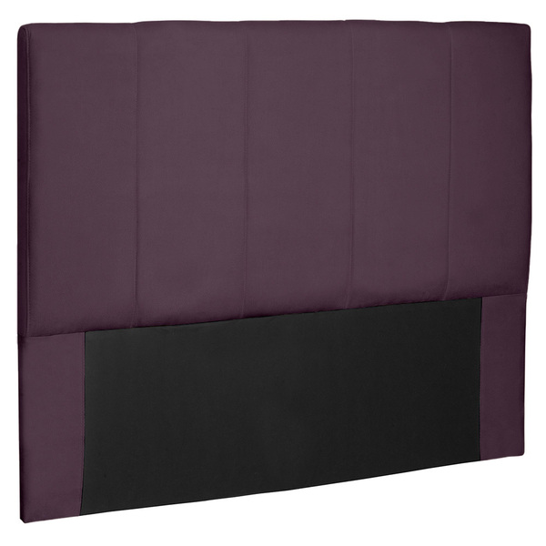 Cabeceira Queen 160 Cm Londres Veludo Violeta - Nexta Casa