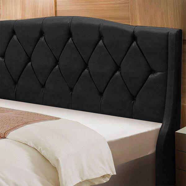 Cabeceira Queen 160 Cm Star Confort Preto