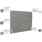 Cabeceira Queen 160cm Allia Linho Rm