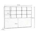 Cabeceira Queen 160cm Ana Luisa  Preto