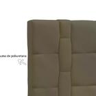 Cabeceira Queen 160cm Carlotta Suede Marrom Dmonegatto