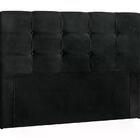 Cabeceira Queen 160cm Daiana Suede Preto Id Milani Store