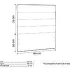 Cabeceira Queen 160cm Greta Dmonegatto