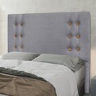 Cabeceira Queen 160cm Linho Gênova Cinza