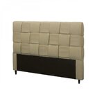Cabeceira Queen 160cm Linho Ravena  Creme