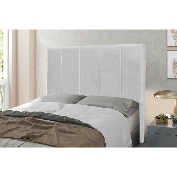 Cabeceira Queen 160cm Linho Rústico Ravenna  Grigio