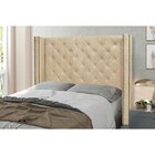 Cabeceira Queen 160cm Linho Vicenza Dourado