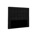 Cabeceira Queen 160cm Suede Verona  Preto
