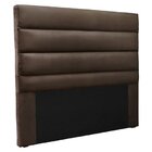 Cabeceira Queen 160cm Veludo La Itáliana  Marrom