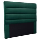 Cabeceira Queen 160cm Veludo La Itáliana  Verde Floresta