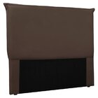 Cabeceira Queen 160cm Veludo Veneza  Marrom