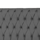 Cabeceira Queen 160cm Veneza Cinza Suede Carolina Moveis