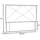 Cabeceira Queen 160cm Vic Dmonegatto