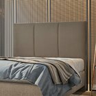 Cabeceira Queen 160cm X 124cm Moscou Veludo Chocolate